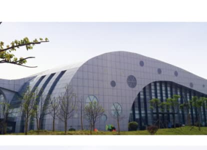 鹰潭会议中心外景网架工程